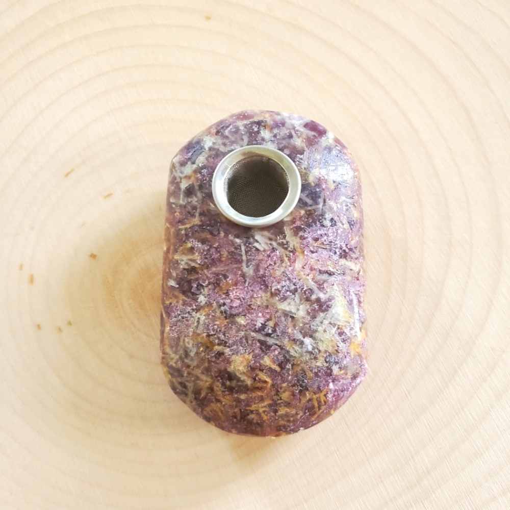 Natural Purple Unicorn Smoke Wand 83.9g